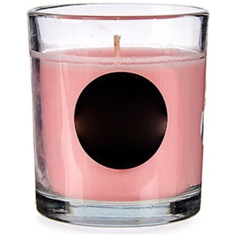 Bougie en verre - Fraises à la crème