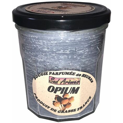 Bougie fabriquée en France 40 heures opium