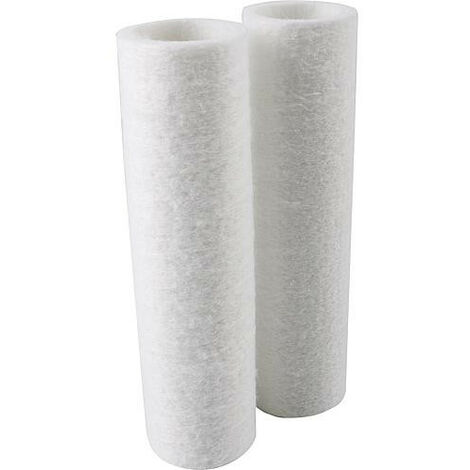 Bougie filtrante de rechange FS2" 80 um avec cloche protectrice emballage 2 pcs
