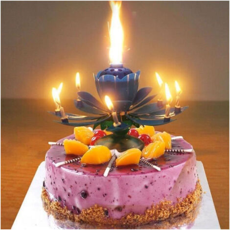 Bougie-Fleur d'Anniversaire