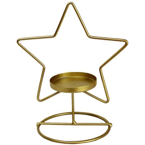 Bougie géométrique en fer bougeoir Chandelier Lanterne créative Décor intérieur