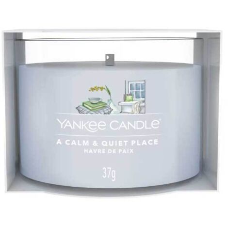 Bougie miniature Yankee Candle « Un lieu calme et paisible » 37 g