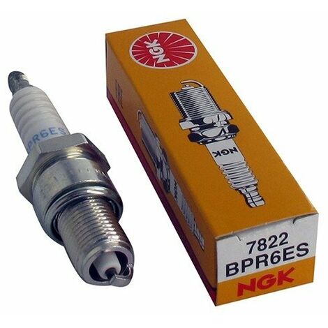 Bougie d'allumage NGK BPR6ES – Compatible avec tondeuses ALPINA, HONDA, HUSQVARNA – Allumage optimal pour moteurs – Dimensions 8,5 x 2,5 x 2 cm - CHRN9YC