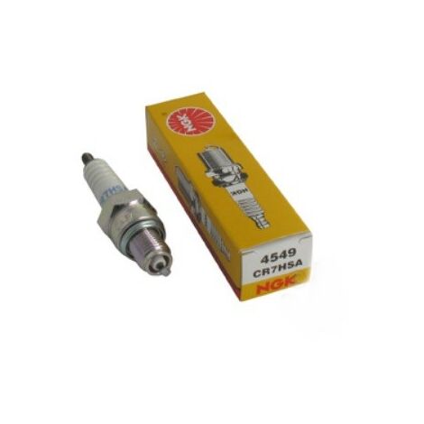 Bougie moto pour moteur Pubert LF139 – Dimensions clé 16mm, filetage 10mm, longueur 12,7mm – CR7HSA – NGK
