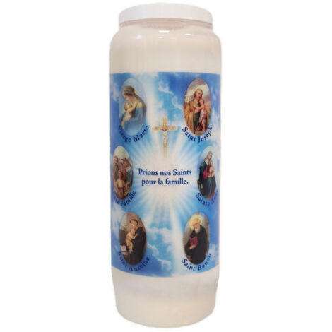 Bougie neuvaine de protection de la famille