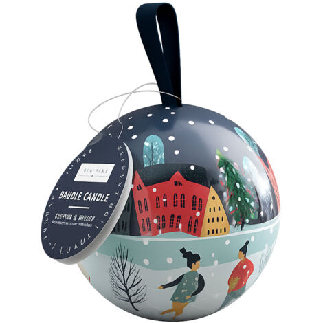 Bougie nomade boule de Noël boules enchantées