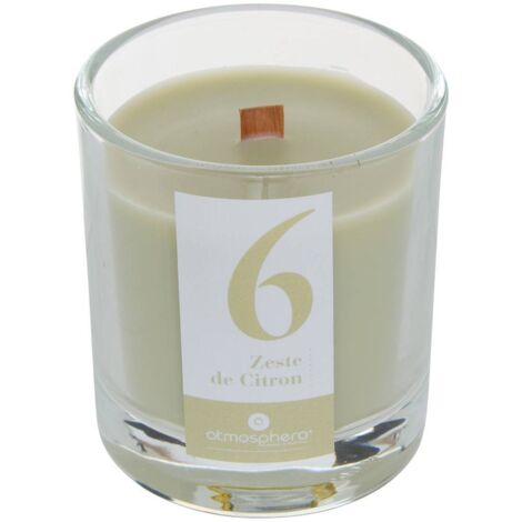 Bougie parfumée 180g Numia Zeste de Citron - Atmosphera créateur d'intérieur