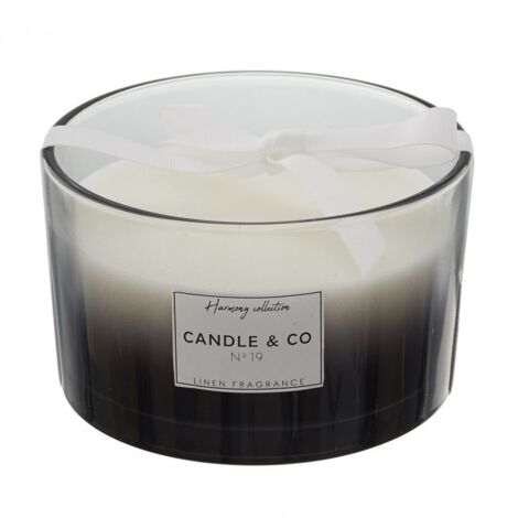 Bougie parfumée 3 mèches Harmony 13 cm