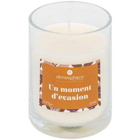 Bougie parfumée avec bijou Mily vanille 220g - Atmosphera créateur d'intérieur
