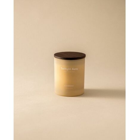 Bougie parfumée Cosmic Essentials WJC292A0109222 80 x 80 x 92 mm, sable