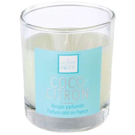 Bougie Parfumée "Elea" 190g Coco Citron