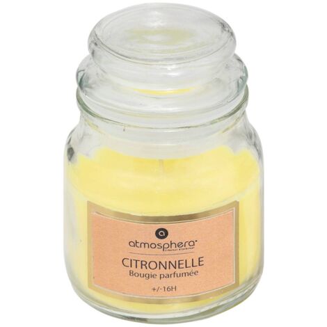 Bougie parfumée Eloa citronelle 70g - Atmosphera créateur d'intérieur