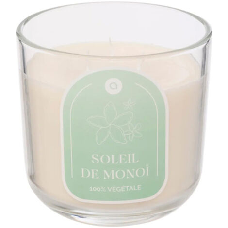 Bougie Parfumée en Verre "Floa" 610g Monoï