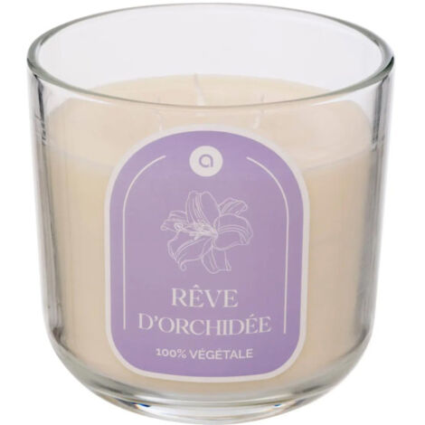 Bougie Parfumée en Verre "Floa" 610g Orchidée