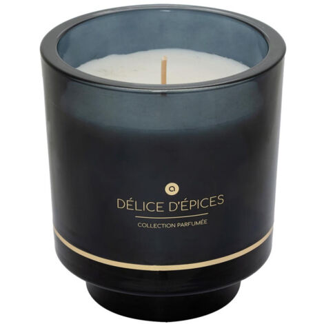 Bougie Parfumée en Verre "Ilae" 225g Délice d'Épices
