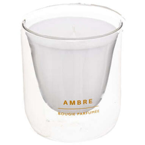 Bougie Parfumée en Verre "Ilan" 130g Ambre