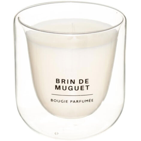 Bougie Parfumée En Verre "Ilan" 130g Brin de Muguet