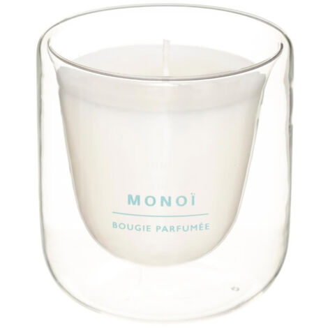 Bougie Parfumée En Verre "Ilan" 130g Monoï