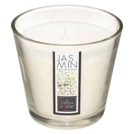 Bougie Parfumée en Verre "Nina" 190g Jasmin