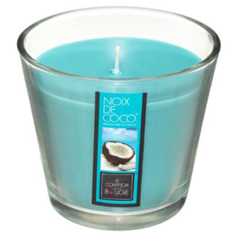 Bougie Parfumée en Verre "Nina" 190g Noix de Coco