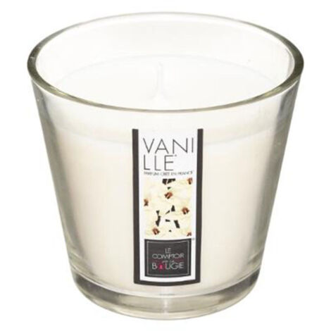Bougie Parfumée en Verre "Nina" 190g Vanille