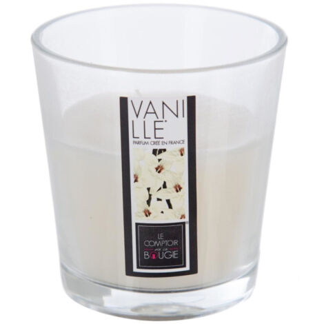 Bougie Parfumée en Verre "Nina" 90g Vanille