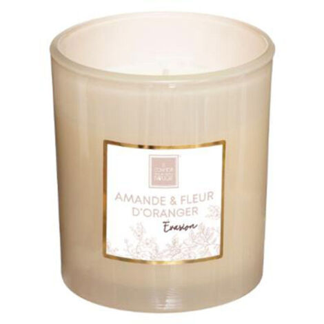 Bougie Parfumée "Mael" 190g Amande & Fleur d'Oranger