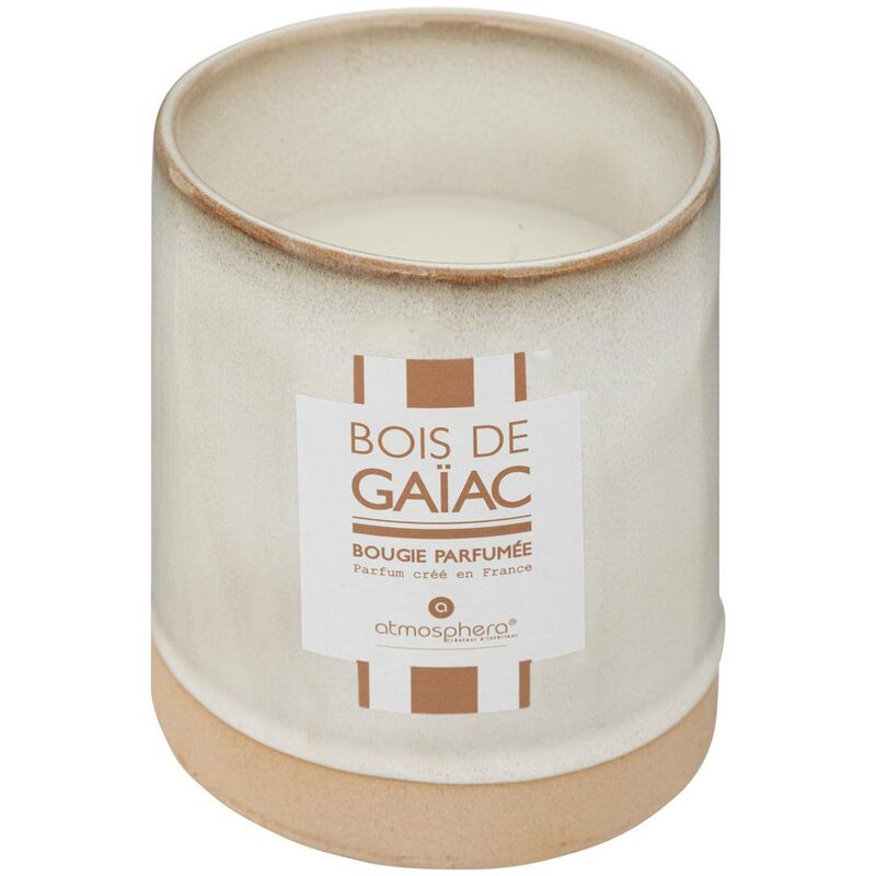 Bougie parfumée Marty bois de gaïac 600g Atmosphera créateur d'intérieur