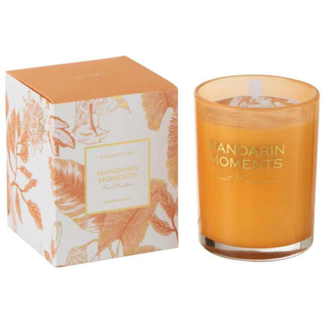 Bougie Parfumée "Moments" 13cm Douce Mandarine