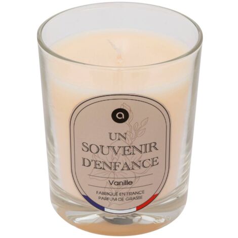 Bougie parfumée Nibi vanille 180 g - Atmosphera créateur d'intérieur