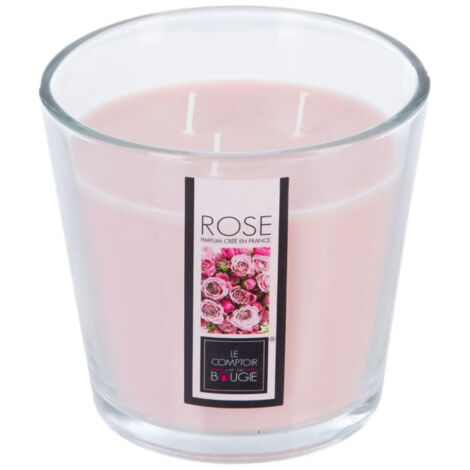 Bougie Parfumée "Nina" 500g Rose