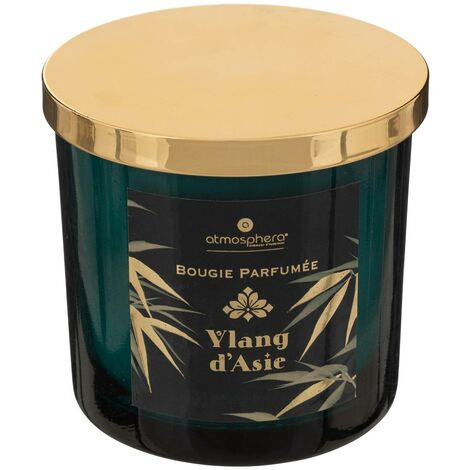 Bougie parfumée Plum 400g pot verre ylang - Atmosphera créateur d'intérieur