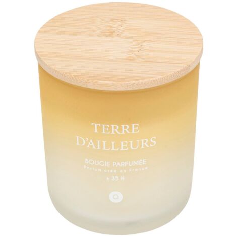 Bougie parfumée Sana 255g pot verre Terre d'Ailleurs - Atmosphera créateur d'intérieur