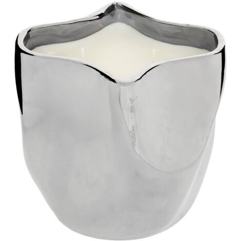 Bougie parfumée Sky ylang-ylang argent 985g - Atmosphera créateur d'intérieur