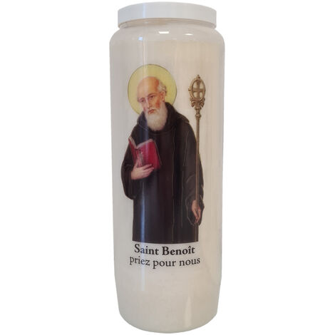 Bougie saint benoît neuvaine