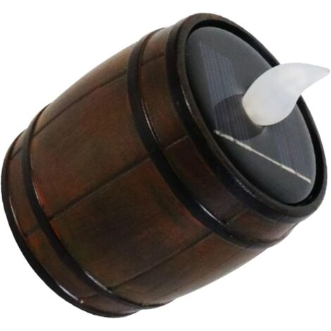 Bougie Solaire LED Étanche Lampe Tealight Décorative
