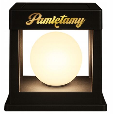 Bougie solaire LED « Nous nous souvenons de la Toussaint » – Lanterne haut de gamme