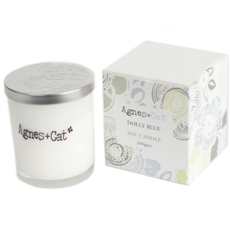 Bougie Votive - Dolly Bleu- Vendu par 1