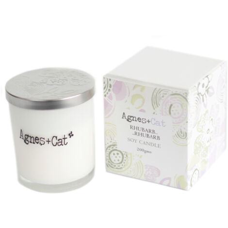 Bougie Votive - Rhubarbe Rhubarbe- Vendu par 1