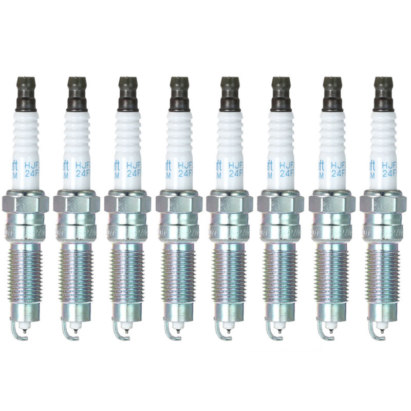 Bougies d'allumage double platine Motorcraft SP-509 HJFS-24FP pour Ford (lot de 8)