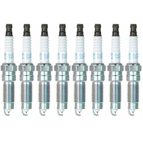 Bougies D'Allumage Double Platine Motorcraft Sp-509 Hjfs-24Fp Pour Ford (Pack De 8)