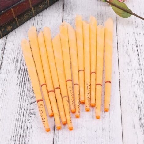 Bougies Évasées - 12Pcs - Cire Naturelle - Soin Oreille - Anti-Cérumen
