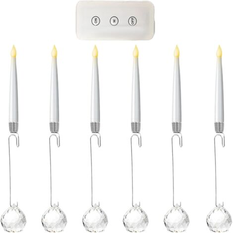Bougies LED Pour Sapin De Noël Avec Télécommande, Fausses