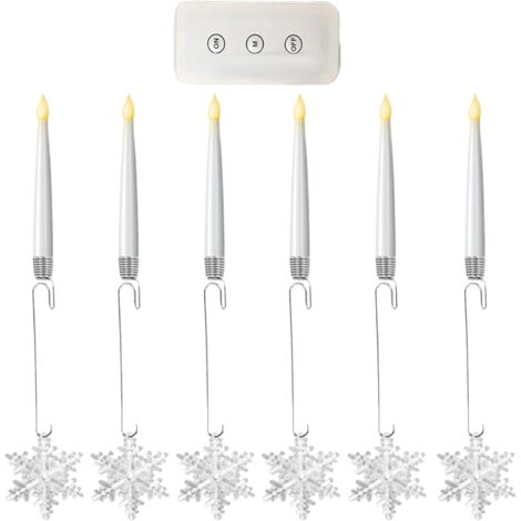 Bougies LED Pour Sapin De Noël Avec Télécommande - Lumières Décoratives