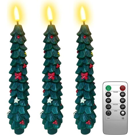 Bougies LED Pour Sapin De Noël - Bougie Électrique Pour Sapin De Noël Avec