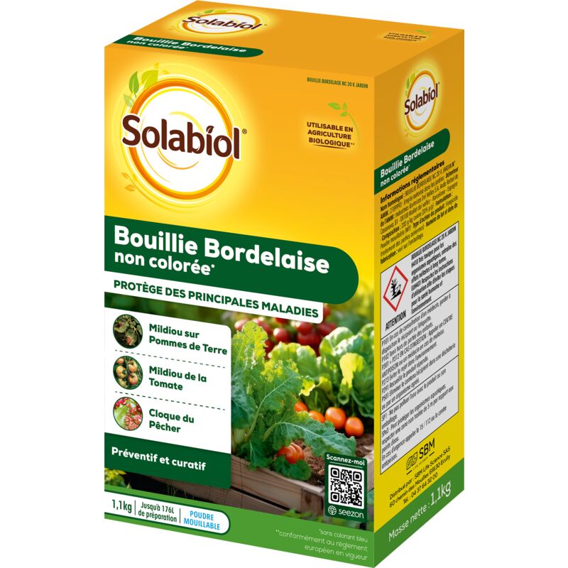 SOBOU11N - Bouillie Bordelaise - Non Colorée - 1,1kg -