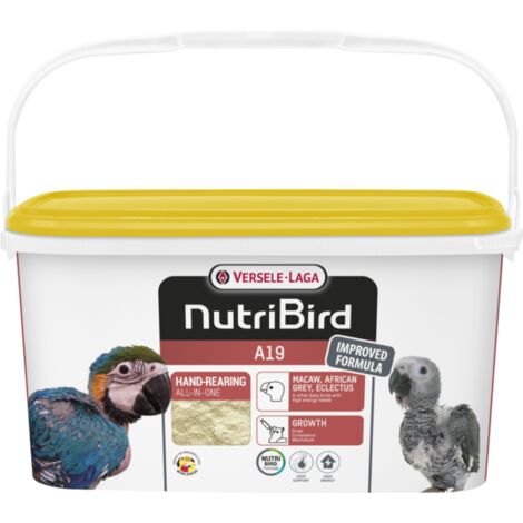 bouillie pour perroquets NUTRIBIRD VERSELE LAGA A19 3 kg