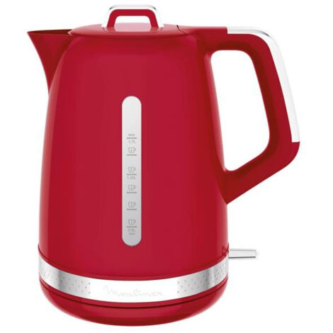 bouilloire 1.7 l rouge - soleil - by320510 - moulinex