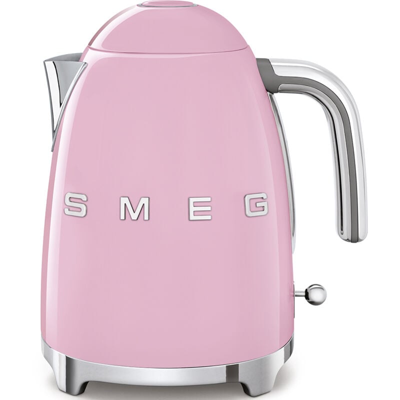 Smeg - Bouilloire sans fil 1.7l 2400w rose klf03pkeu