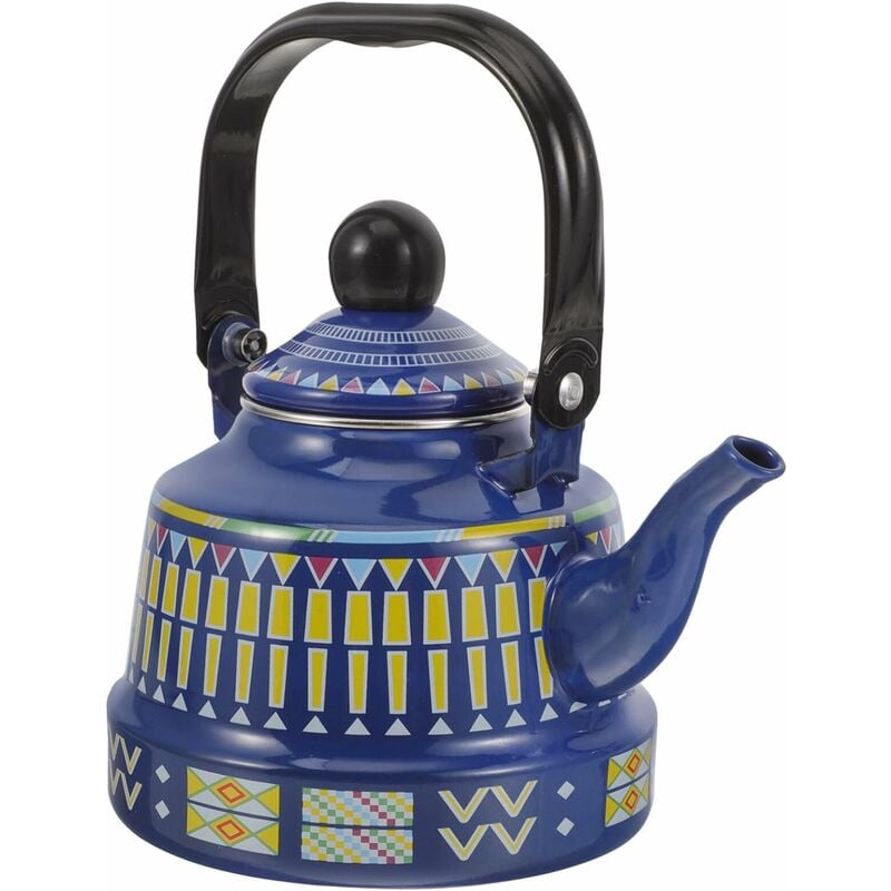 Bouilloire à Eau En Émail 1 1 l Théières Émaillées Bouilloires De Cuisinière Vintage Cafetières De Grande Capacité Bouilloire Bouillante Pour à